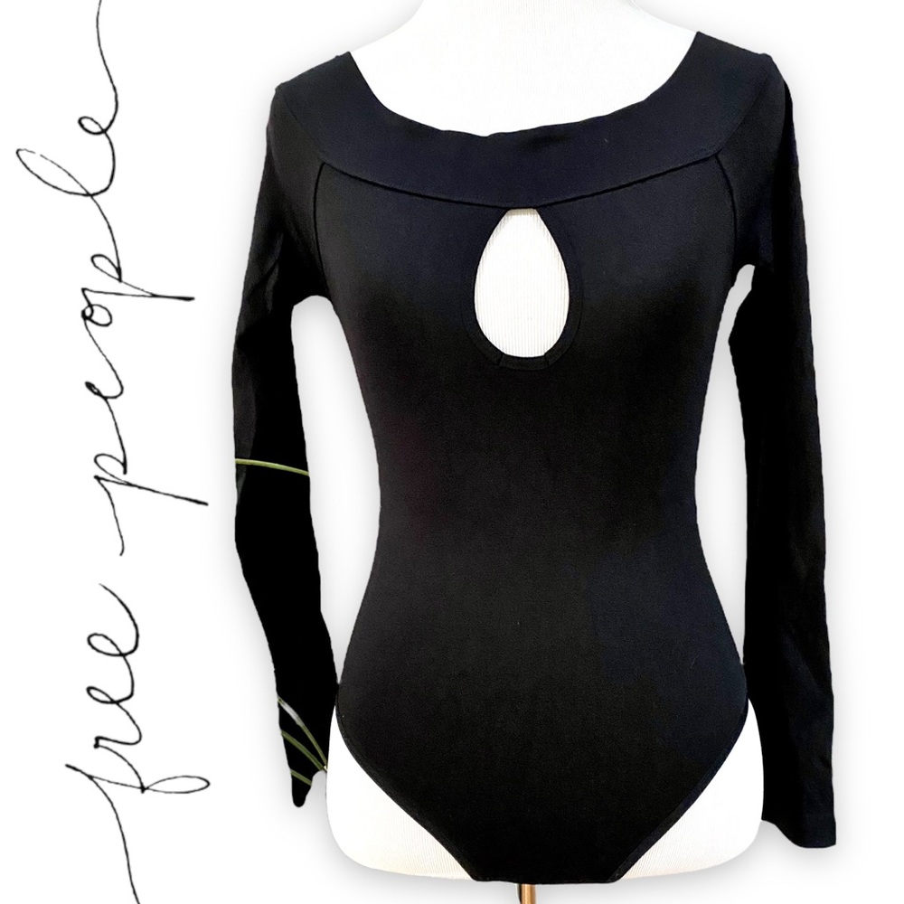 NEW Free People Intimately Keyhole Leotard Bodysuit, XS/S